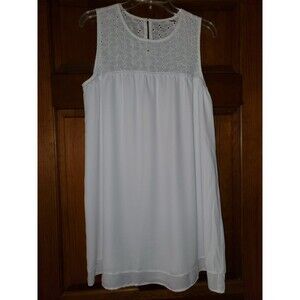 NEW Women's Size Medium White Dress